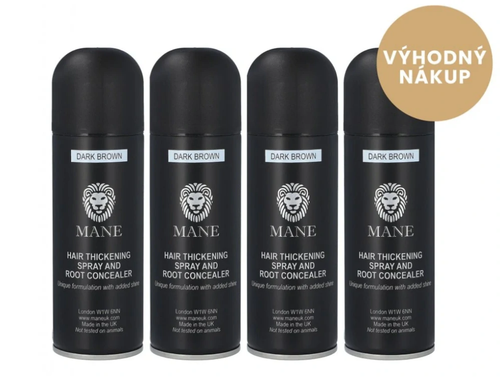 Balíček 4ks Mane vlasového zesilovače (200ml)